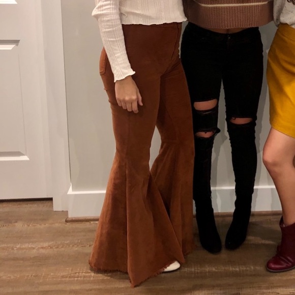 Free People Denim - Free People corduroy Float On Flares